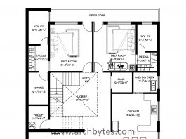 40*70 feet house plan