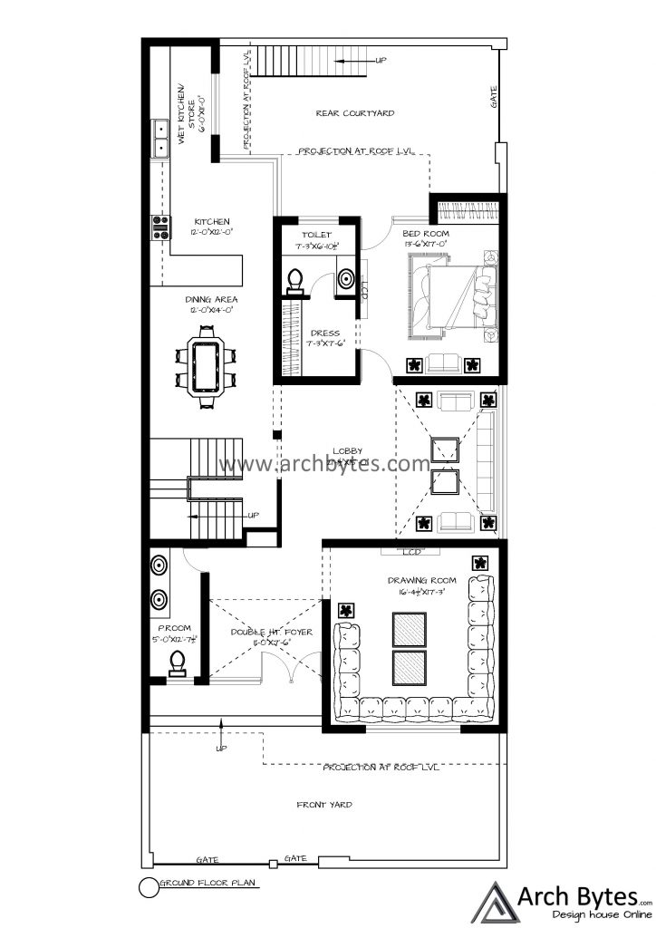 35*80 feet house plan