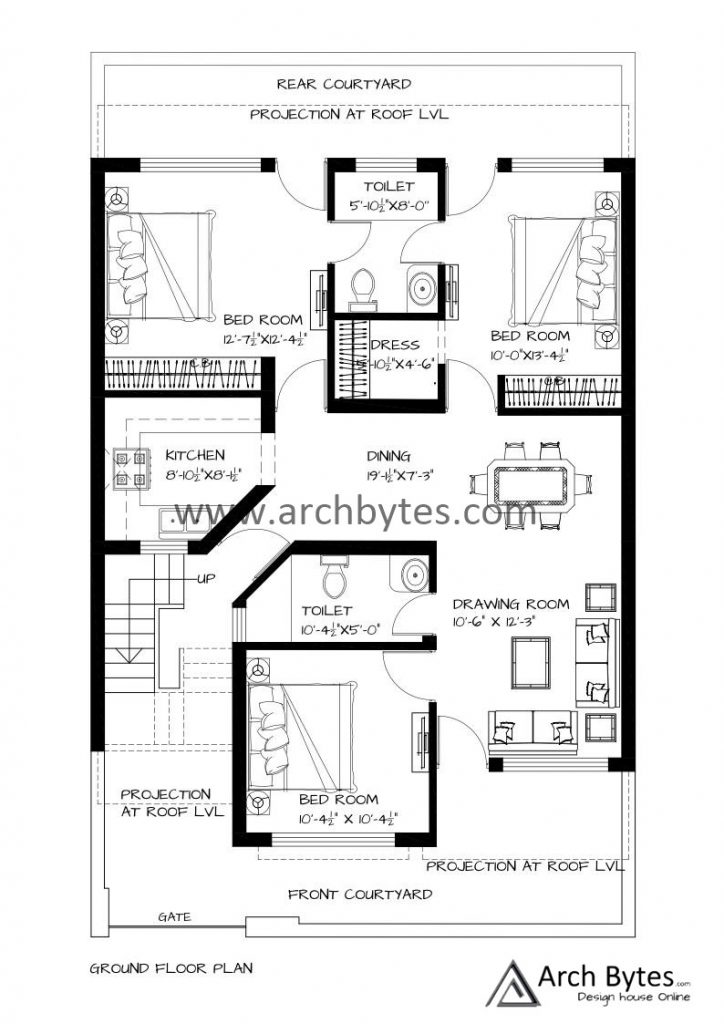 30x50 house plan