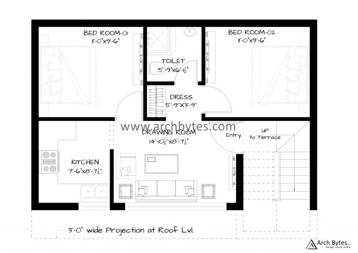 30x20 house plan