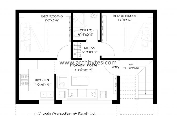 30x20 house plan
