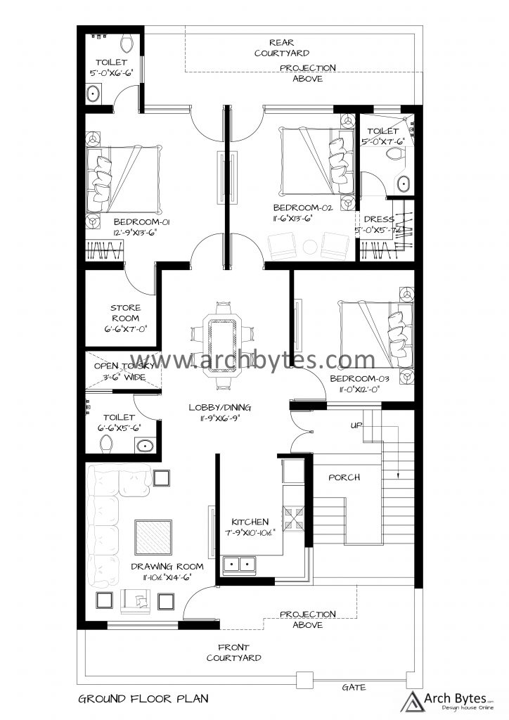 31x60 house plan