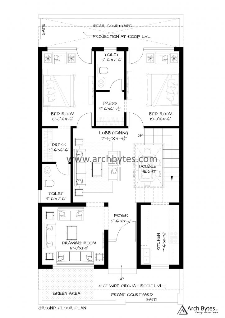 28X56 House plan
