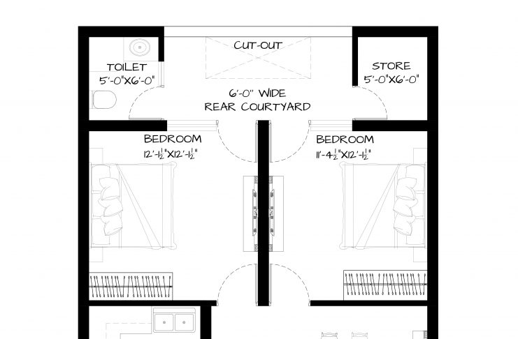 25x45 house plan