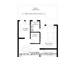 26x66 house plan